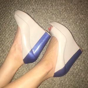 Bcbg colour block wedges